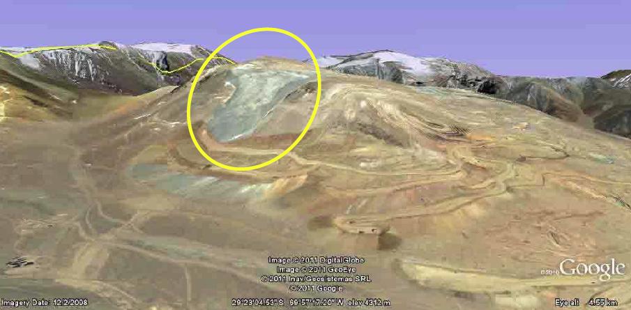 Barrick Gold escondió derrumbe de rocas contaminadas en 2008