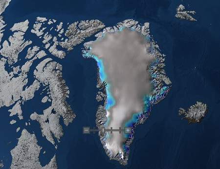 Glaciares de Groenlandia se desplazan con mayor rapidez