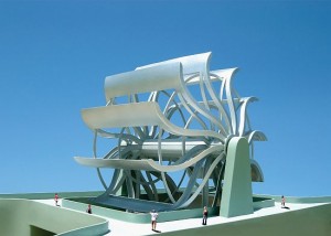 Diseño conceptual de una turbina que genera energía gracias al río