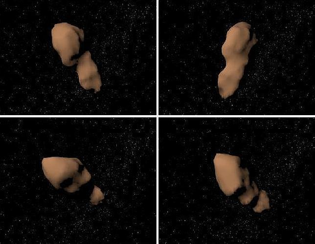 Hoy pasará muy cerca de la Tierra el asteroide “4179 Toutatis”