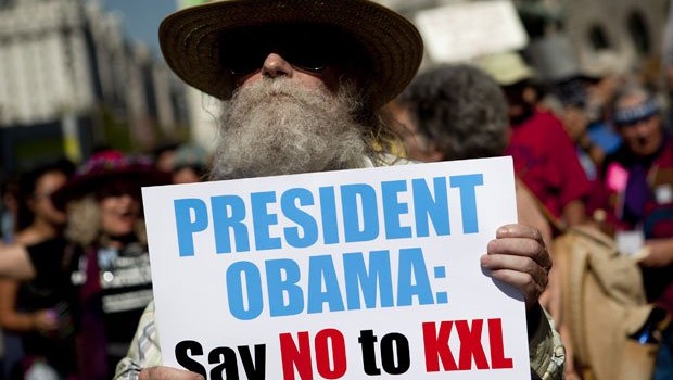 Norteamericanos se oponen a la construcción de la tubería de Keystone (EE.UU)